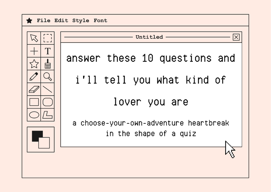 Games like Answer These 10 Questions And I'll Tell You What Kind of Lover You Are