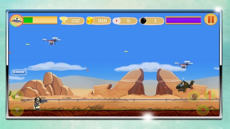 Giant Alien Spaceship – A Modern Air Combat to Save Mother Earth From Pollution screenshot