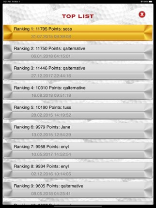 Golf Royal Solitaire screenshot