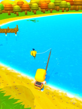 Gone Fishing 3D Image