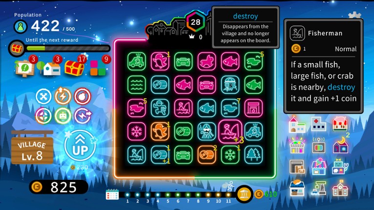 Neon Village screenshot