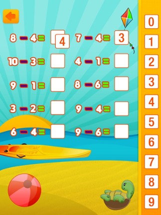 Preschool Puzzle Math Free - Basic School Math Adventure Learning Game (Numbers Counting Addition Subtraction) for kids Image
