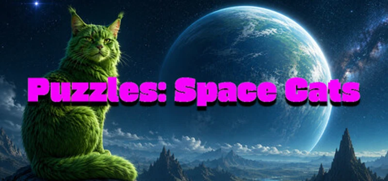 Puzzles: Space Cats Image