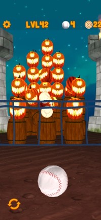 Swipe &amp; Knockdown Pumpkins 2 screenshot