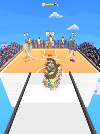 Basketball Run 3D screenshot