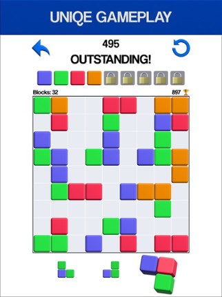Color Blocks, Wooduko screenshot