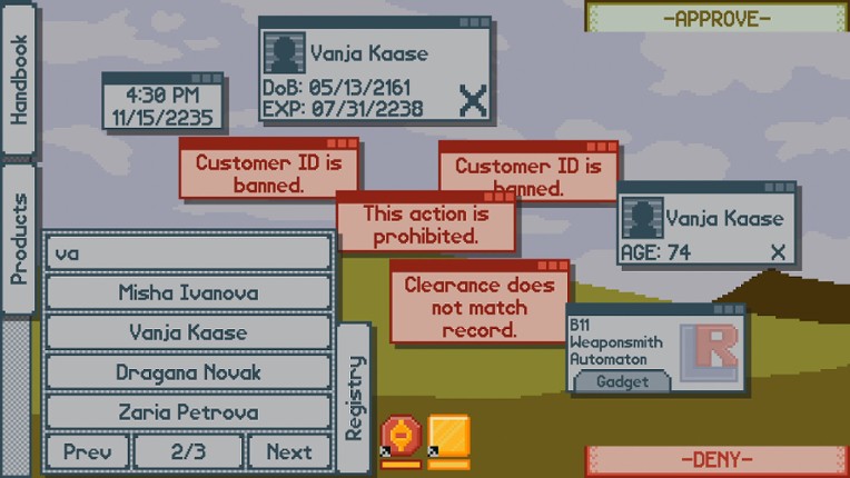 Customer Disservice screenshot