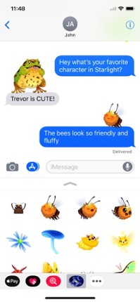 Flutter Starlight — Cozy Game screenshot