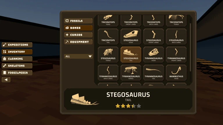 Fossil Keeper screenshot