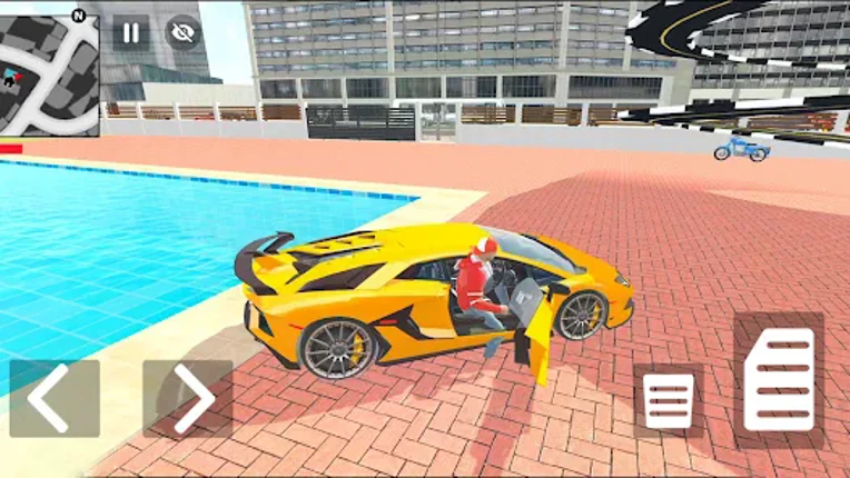 Indian City Bike Driving Game Image