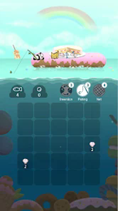 2048 Kitty Cat Island screenshot