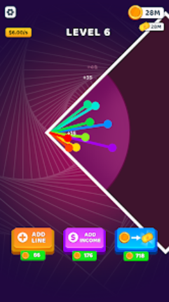 Bouncing Rainbow: Calm Clicker Image