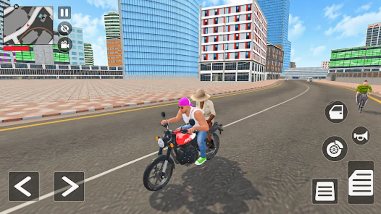 Indian Bikes Driving Jeep Game screenshot