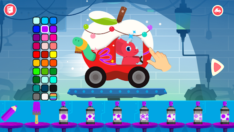 Dinosaur Car - Games for kids screenshot