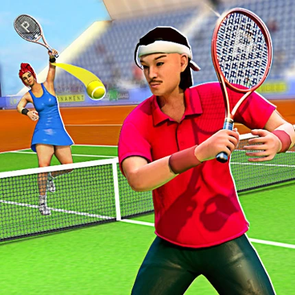 Open Tennis Tournament Game Image