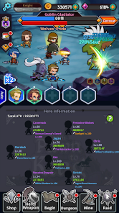 From Pawn to King - Idle RPG screenshot