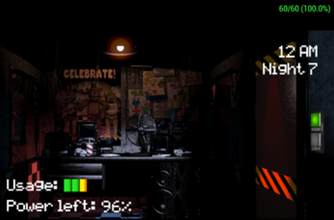 FNaF 1 PSP recreation screenshot
