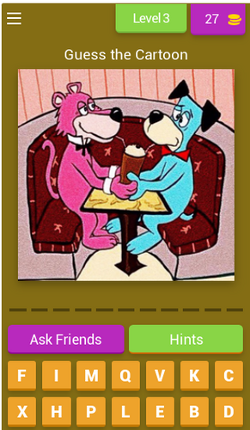 Guess The Cartoon Quiz Game Free screenshot