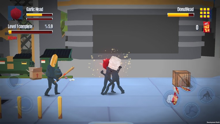 Hungry Heroes Food Battle Game screenshot