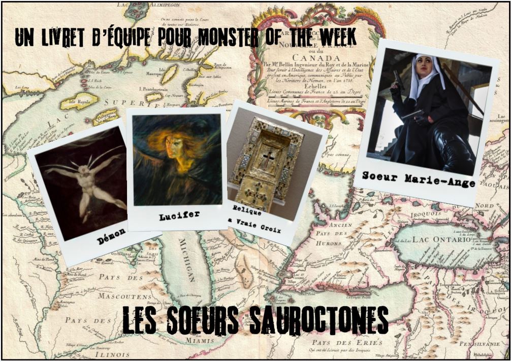 Games like Les Soeurs sauroctones, un livret d'équipe pour Monster of the Week