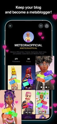 Meteora Metaverse screenshot