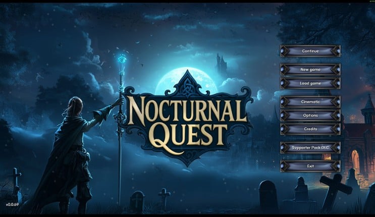 Nocturnal Quest: An Idle RPG Adventure screenshot