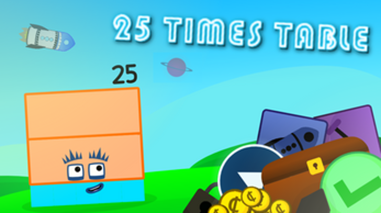 Numberblocks - 25 Times Table screenshot