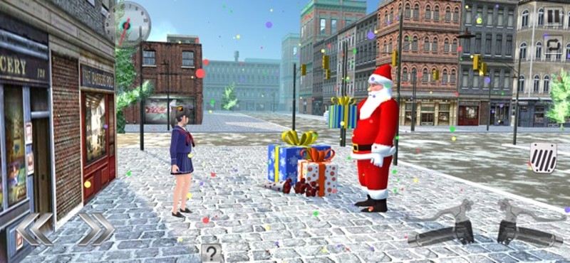 Santa Moto Bike Rider screenshot