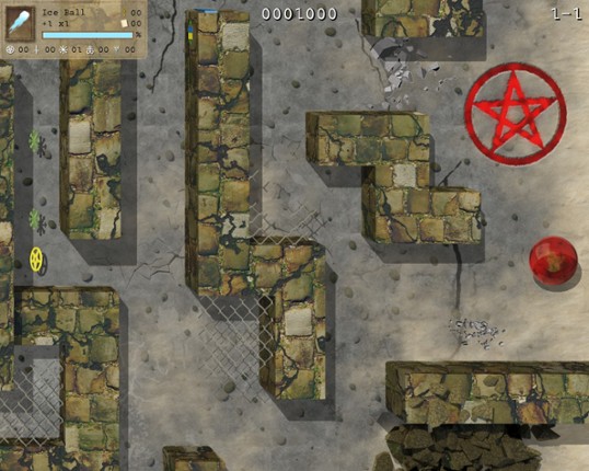 Spheres of Evil v0.7 (Demo) - Top-down action/RPG/puzzle/casual maze game screenshot