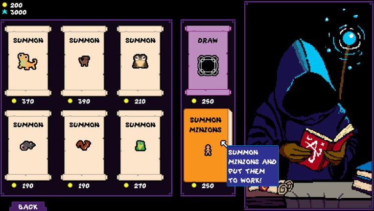 Summoner's Cookbook screenshot