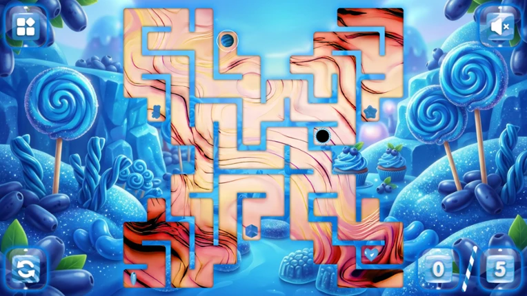 Sweetie Candy Maze: Azure Honeyberry Image