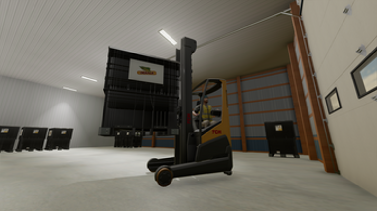 TCM RTL 140 Narrow Aisle Forklift Image