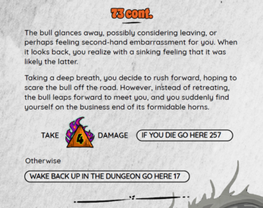 Viva La Dungeon Adventure Gamebook #1: Rise of the Neckromancer screenshot