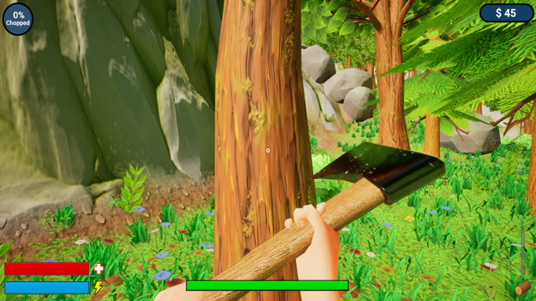 A Game About Cutting A Tree Image