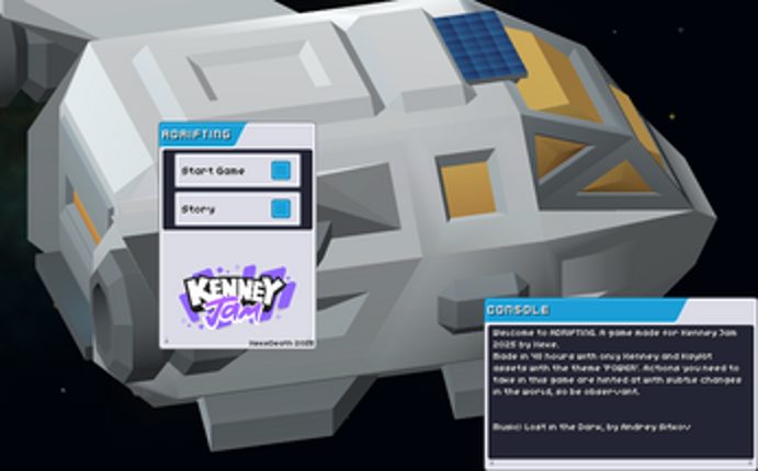 Adrifting - KenneyJam 2025 Image