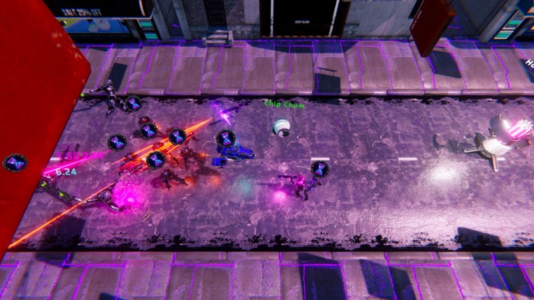 Digital Eclipse: Cyberpunk Survivor screenshot