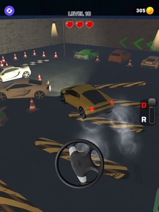 Driving Car 3D Image