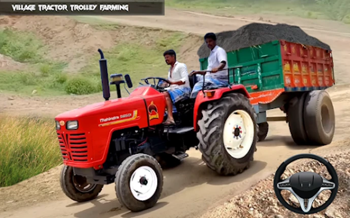 Tractor trolley Driving Game Image