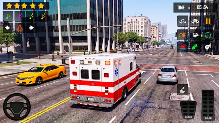 Ambulance Game Simulator screenshot