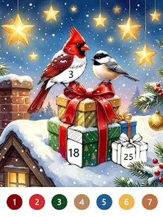 Merry Christmas Color Image