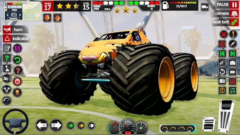 Monster Truck Demolition Game screenshot
