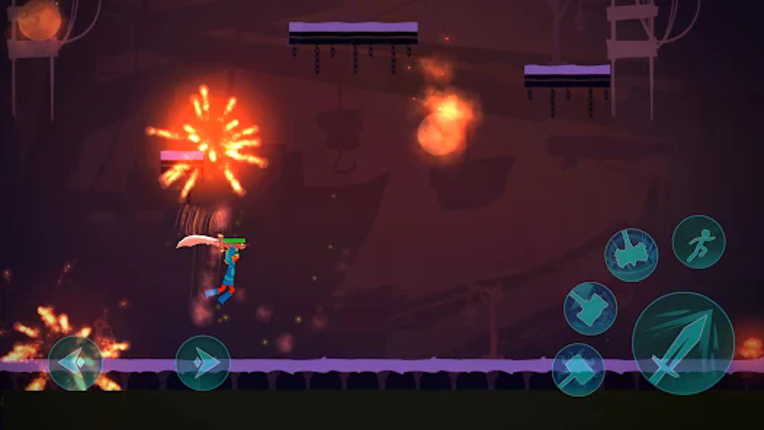 Stickmen Exile Fighter screenshot
