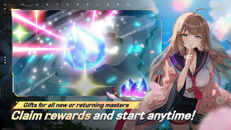 OUTERPLANE - Strategy Anime Image