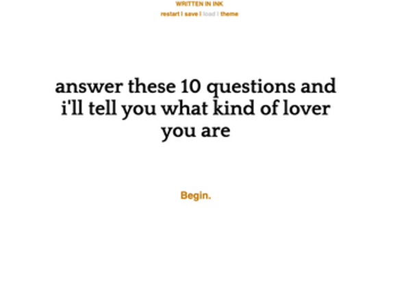 Answer These 10 Questions And I'll Tell You What Kind of Lover You Are Image