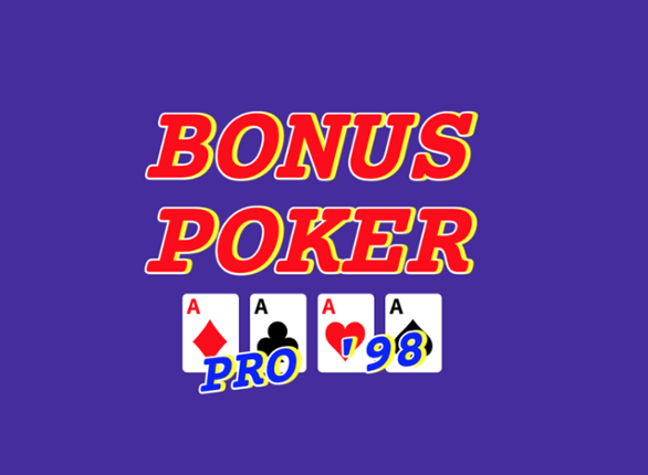 Bonus Poker Pro '98  - Video Poker Game Cover