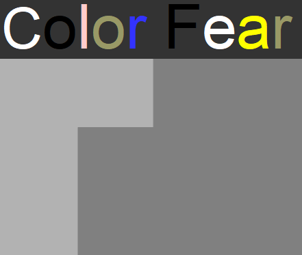 Games like Color Fear