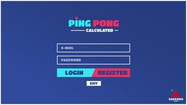 Ping Pong Calculated Image