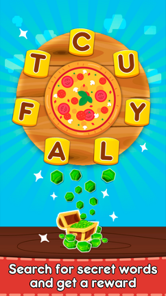 Pizza Word - Word Game Puzzle Image