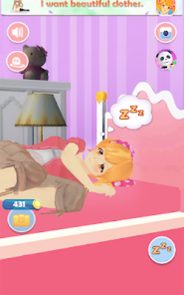 My Talking Girl screenshot