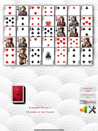 Golf Royal Solitaire screenshot